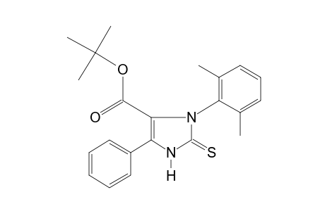 5-phenyl-2-thioxo-3(2,6-xylyl)-4-imidazoline-4-craboxylic acid, tert-butyl ester