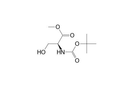 N-(tert-Butoxycarbonylamino)-L-serine methyl ester