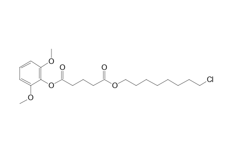 Glutaric acid, 8-chlorooctyl 2,6-dimethoxyphenyl ester