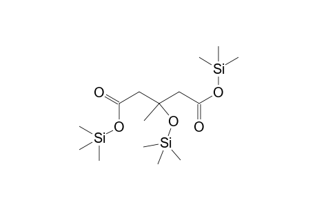 Pentanedioic acid, 3-methyl-3-[(trimethylsilyl)oxy]-, bis(trimethylsilyl) ester