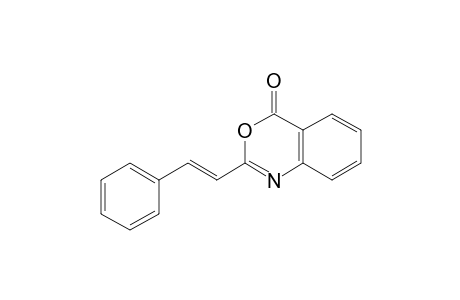 2-PHENYLETHYLENYL-4H-3,1-BENZOXAZIN-4-ONE