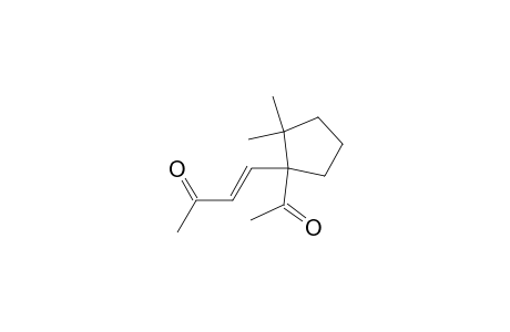 (3E)-4-(1-Acetyl-2,2-dimethylcyclopentyl)-3-buten-2-one