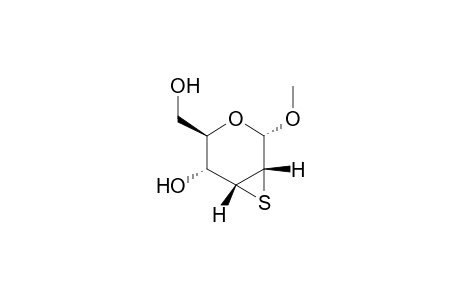 .alpha.-D-Allopyranoside, methyl 2,3-dideoxy-2,3-epithio-