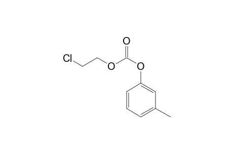 Carbonic acid, 2-chloroethyl 3-methylphenyl ester