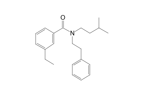 Benzamide, 3-ethyl-N-(2-phenylethyl)-N-(3-methylbutyl)-