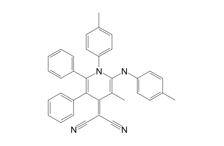 [3-Methyl-1-(4-methylphenyl)-2-(4-methylphenylamino)-5,6-diphenyl-4(1H)-pyridinylidene]propanedinitrile