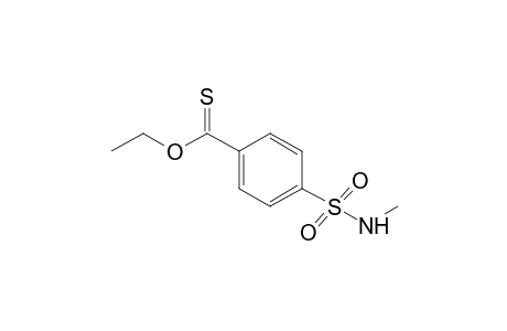 p-(methylsulfamoyl)thiobenzoic acid, O-ethyl ester