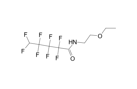 2,2,3,3,4,4,5,5-Octafluoro-pentanoic acid (2-ethoxy-ethyl)-amide