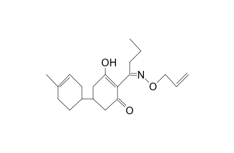 1,3-Cyclohexanedione, 5-(4-methyl-3-cyclohexen-1-yl)-2-[1-[(2-propenyloxy)amino]butylidene]-, (enol form)