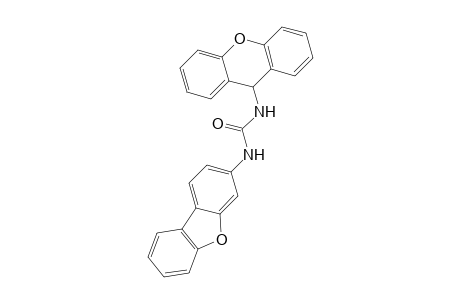 3-{8-oxatricyclo[7.4.0.0(2,7)]trideca-1(9),2,4,6,10,12-hexaen-5-yl}-1-(9H-xanthen-9-yl)urea