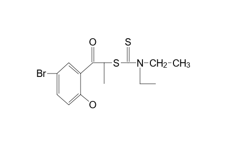 5'-bromo-2'-hydroxy-2-mercaptopropiophenone, 2-(diethyldithiocarbamate)