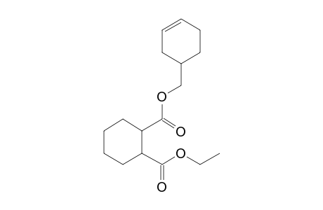 1,2-Cyclohexanedicarboxylic acid, cyclohex-3-enylmethyl ethyl ester