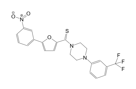 1-{[5-(3-nitrophenyl)-2-furyl]carbothioyl}-4-[3-(trifluoromethyl)phenyl]piperazine