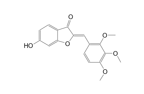 6-Hydroxy-2-[(2,3,4-trimethoxyphenyl)methylidene]-1-benzofuran-3-one