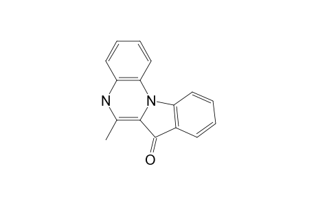 Indolo[1,2-a]quinoxalin-7(5H)-one, 6-methyl-