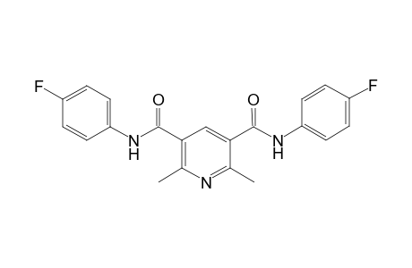 3,5-Bis[N-(4-fluorophenyl)-carbamoyl]-2,6-dimethylpyridine