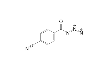 Benzonitrile, 4-azidocarbonyl-