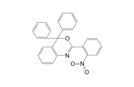 2-(2-Nitrophenyl)-4,4-diphenyl-4H-3,1-benzoxazine