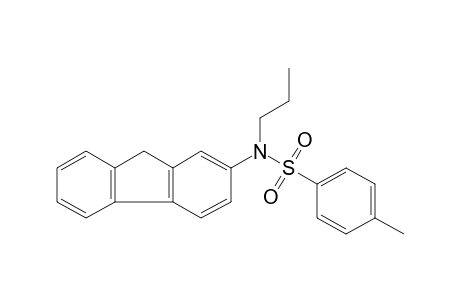 N-(fluoren-2-yl)-N-propyl-p-toluenesulfonamide