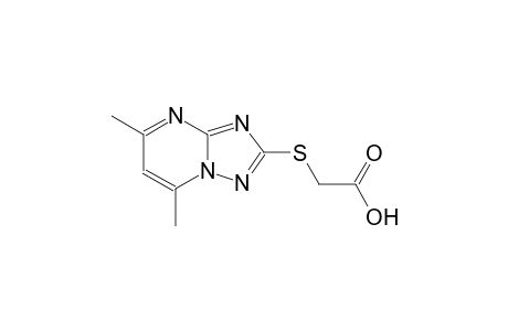 Acetic acid, [(5,7-dimethyl[1,2,4]triazolo[1,5-a]pyrimidin-2-yl)thio]-