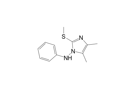 4,5-Dimethyl-2-methylsulfanyl-1-phenylaminoimidazole