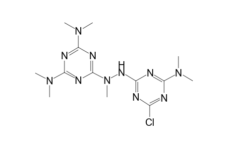 6-[N'-(4-Chloro-6-dimethylamino-[1,3,5]triazin-2-yl)-N-methyl-hydrazino]-N,N,N',N'-tetramethyl-[1,3,5]triazine-2,4-diamine