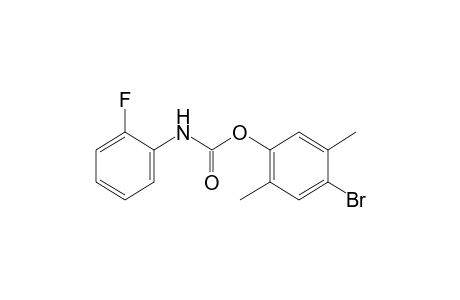 o-fluorocarbanilic acid, 4-bromo-2,5-xylyl ester