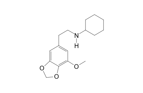 N-Cyclohexyl-3-methoxy-4,5-methylenedioxyphenethylamine