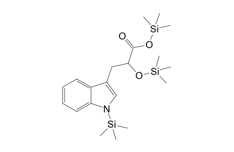 1H-Indole-3-propanoic acid, 1-(trimethylsilyl)-.alpha.-[(trimethylsilyl)oxy]-, trimethylsilyl ester