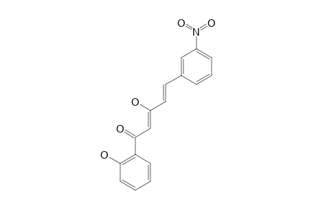 3-HYDROXY-1-(2-HYDROXYPHENYL)-5-(3-NITROPHENYL)-2,4-PENTADIEN-1-ONE