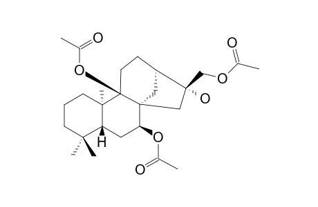 ENT-16-BETA-HYDROXY-7-ALPHA,9-ALPHA,17-TRIACETOXYKAURANE