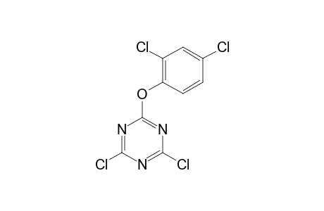 2,4-dichloro-6-(2,4-dichlorophenoxy)-s-triazine