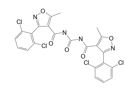 1,3-bis{[3-(2,6-dichlorophenyl)-5-methyl-4-isoxazolyl]carbonyl]urea