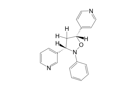 SYN-2-PHENYL-3-(3-PYRIDYL)-5-(4-PYRIDYL)-ISOXAZOLIDINE