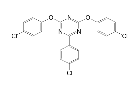 2,4-bis(4-chloranylphenoxy)-6-(4-chlorophenyl)-1,3,5-triazine