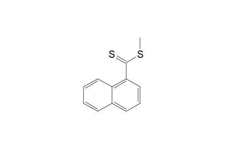 1-Naphthalenecarbodithioic acid methyl ester