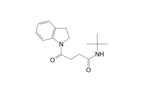 N-(tert-Butyl)-4-(2,3-dihydro-1H-indol-1-yl)-4-oxobutanamide