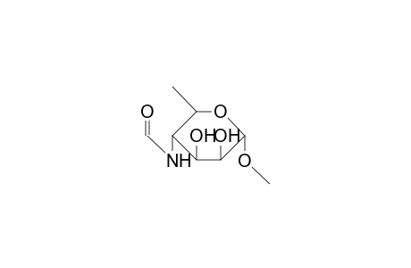 D-1-ALPHA-METHOXY-4-FORMAMIDO-6-DEOXYMANNOPYRANOSE,E-ISOMER