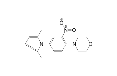 morpholine, 4-[4-(2,5-dimethyl-1H-pyrrol-1-yl)-2-nitrophenyl]-
