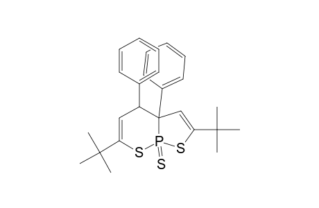 2,6-Ditert-butyl-3a,4-diphenyl-3a,4-dihydro[1,2]thiaphospholo[2,3-b][1,2]thiaphosphinine 8-sulfide