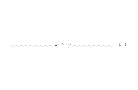 (thiodiethylene)bis[dimethyloctadecylammonium]dibromide