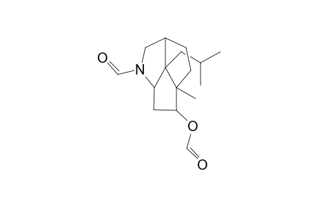 (1RS,4SR,7SR,8RS,10SR)-2-aza-8(formyloxy)-7-methyl-10-(2-methylpropyl)tricyclo[5.2.1.0(4,10)]decane-2-carboxaldehyde