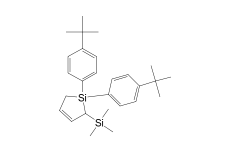 1,1-bis(4-tert-butylphenyl)-2-(trimethylsilyl)-1-silacyclo-3-pentene
