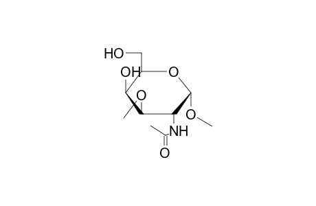 .alpha.-D-Galactopyranoside, methyl 2-(acetylamino)-2-deoxy-3-O-methyl-