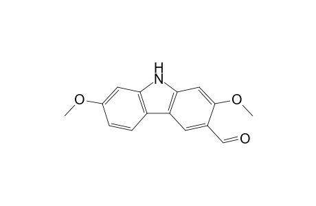 3-FORMYL-2,7-DIMETHOXY-CARBAZOLE