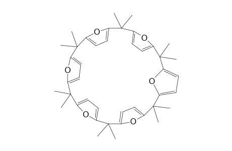 31,32,33,34,35,36-Hexaoxaheptacyclo[26.2.1.1(3,6).1(8,11).1(13,16).1(18,21).1(23,26)]hexatriaconta-3,5,8,10,13,15,18,20,23,25,28,30-dodecaene, 2,2,7,7,12,12,17,17,22,22,27,27-dodecamethyl-