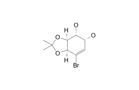 [3aS-(3aalpha,4alpha,5alpha,7aalpha)]-7-Bromo-3a,4,5,7a-tetrahydro-2,2-dimethyl-1,3-benzodioxole-4,5-diol