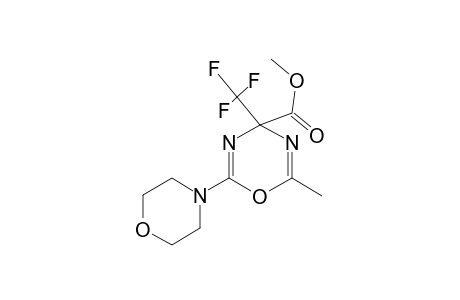 2-Methyl-6-morpholin-4-yl-4-trifluoromethyl-4H-[1,3,5]oxadiazine-4-carboxylic acid methyl ester