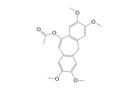 2,3,7,8-Tetramethoxy-5H-dibenzo[a,d]cyclohepten-10-yl acetate