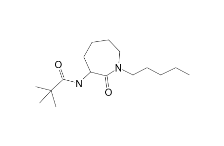 N-(2-oxo-1-Pentylazepan-3-yl)pivalamide